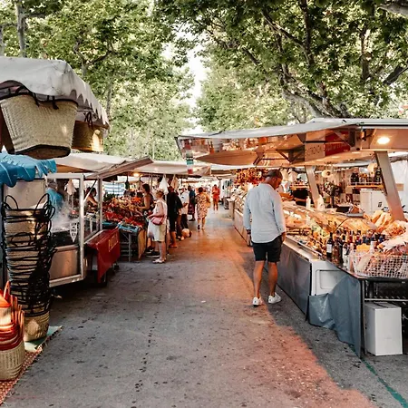 T2 With Shared Pool In アパート サン・マンドリエ・シュル・メール